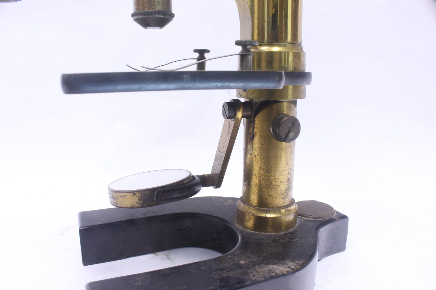 Antique Bausch & Lomb Brass Microscope (40777)