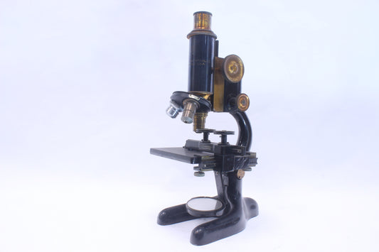 Antique Bausch & Lomb Brass Microscope (164383)