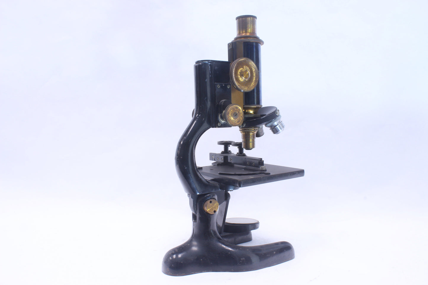 Antique Bausch & Lomb Brass Microscope (164383)