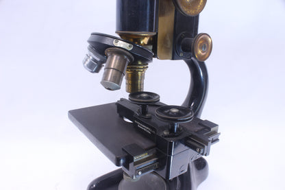 Antique Bausch & Lomb Brass Microscope (164383)