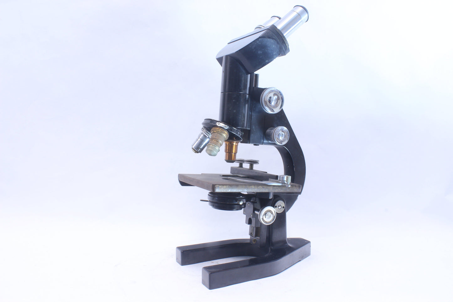 Antique Binocular Bausch & Lomb Microscope (240758)