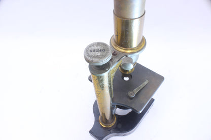 Antique Bausch & Lomb Brass Microscope (33240)