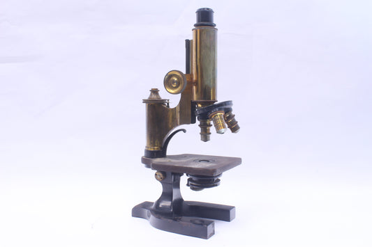 Antique Spencer Brass Microscope (ALOE CO. Sales Agents No. 42419)