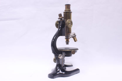 Antique F. Koristka Milano Brass Microscope (No. 21116)