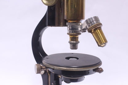 Antique F. Koristka Milano Brass Microscope (No. 21116)