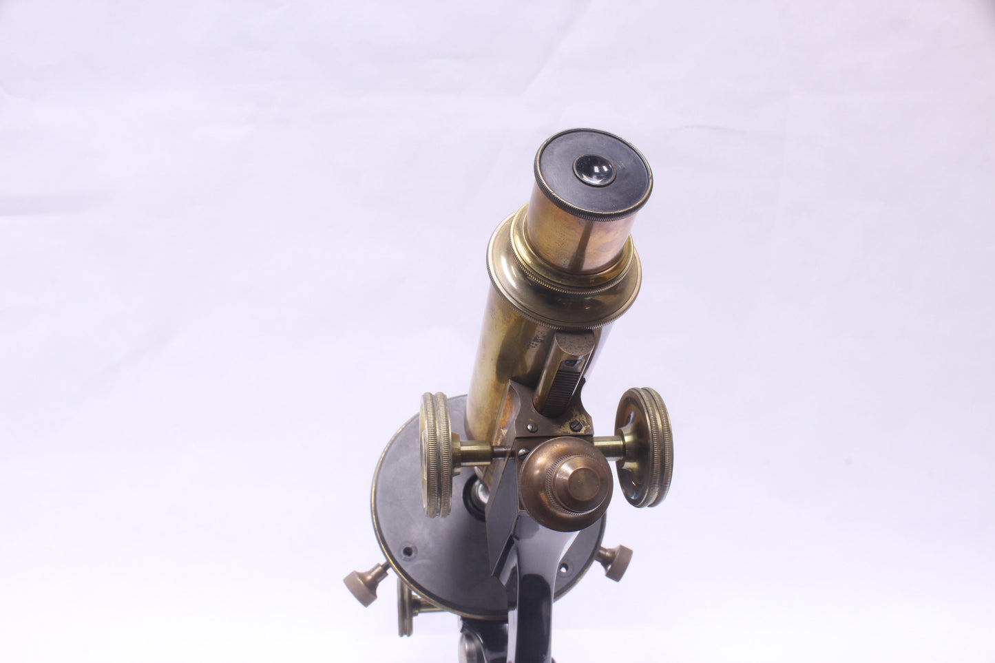 Antique F. Koristka Milano Brass Microscope (No. 21116)