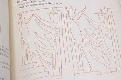 Lysistrata Book Signed by Pablo Picasso and Including Six Original Etchings