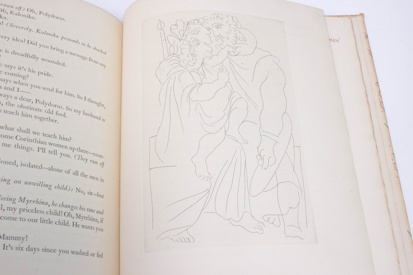 Lysistrata Book Signed by Pablo Picasso and Including Six Original Etchings