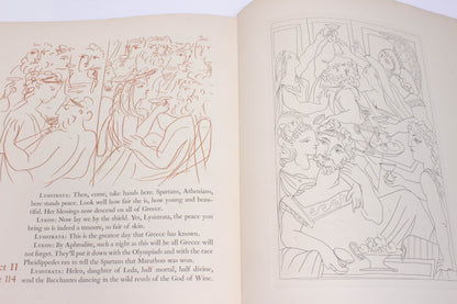 Lysistrata Book Signed by Pablo Picasso and Including Six Original Etchings