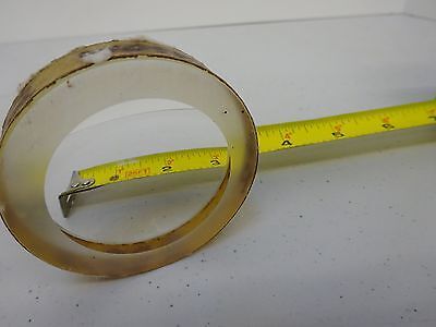 OPTICAL THICK CX-CC LENS CONVEX CONCAVE MIL SPEC LASER OPTICS AS IS BIN#P4-B-28