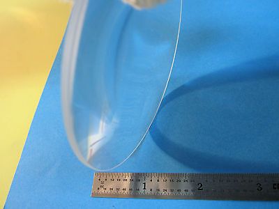 OPTICAL CONCAVE CONVEX LENS 3" DIAMETER LASER OPTICS BK7 GLASS BIN#A8-20