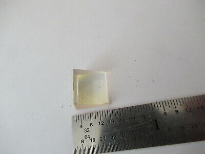 OPTICAL GLASS PRISM [dirty] OPTICS AS PICTURED &F2-A-94