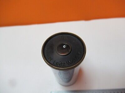 ANTIQUE ERNST LEITZ OCULAR 10X EYEPIECE MICROSCOPE PART AS PICTURED &16-A-54