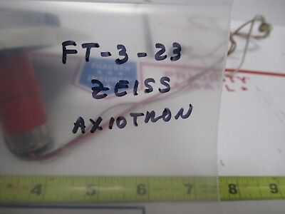 ZEISS AXIOTRON GERMANY MOTORIZED NOSEPIECE MICROSCOPE PART 453142 AS PIC#FT-3-23