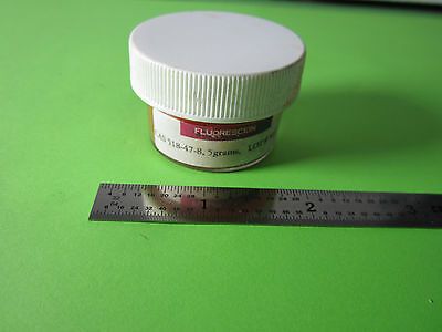 MICROSCOPE CONTRAST AGENT FLUORESCEIN 5 GRAMS TINT  BIN#A9-34