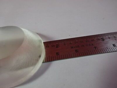 OPTICAL OVAL GLASS PRE-FORM POLISHED FACE MIL SPEC USA OPTICS AS PICTURED &94-72