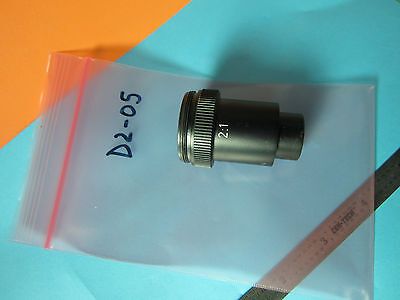 OPTICAL MICROSCOPE PART OBJECTIVE EXPANDER 2:1 LEITZ GERMANY OPTICS BIN#D2-05