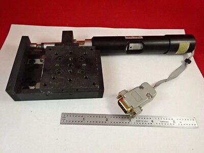 MICROMETER MOTORIZED STAGE CONTROL TECHNICS OPTICAL LASER OPTICS AS IS B#IL-2-44