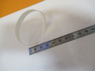 OPTICAL 50mm DIAMETER FLAT FUSED SILICA LASER OPTICS AS PICTURED P3-A-50A