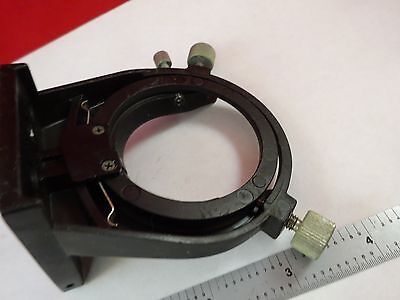 MICROSCOPE PART NIKON JAPAN CONDENSER HOLDER OPTICS AS IS BIN#K8-B-03