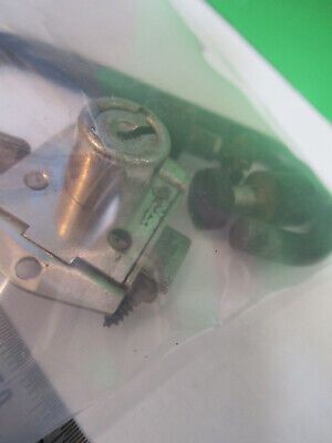 VINTAGE SPENCER AO  LOCK + HANDLE for case MICROSCOPE PART AS PICTURED &A9-B-13