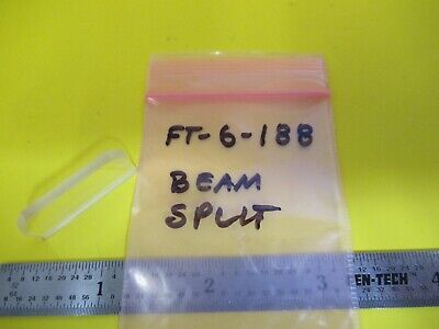 OPTICAL BEAM SPLITTER MIL SPEC OPTICS AS PICTURED &FT-6-188