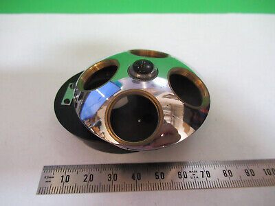 TIYODA TOKYO JAPAN NOSEPIECE 4-POSITION  MICROSCOPE PART AS PICTURED &R7-B-03