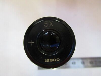 TASCO JAPAN 5X CROSSHAIR POL OPTICS EYEPIECE MICROSCOPE PART AS PICTURED &93-A-6