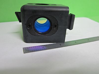 MICROSCOPE PART NIKON FLUORESCENCE FILTER CUBE OPTICS AS PICTURED BIN#25-14-02