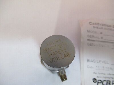 PCB PIEZOTRONICS MODEL 351B31 ACCELEROMETER 50mV/g LOW BIAS VIBE SENSOR Q1-A-26