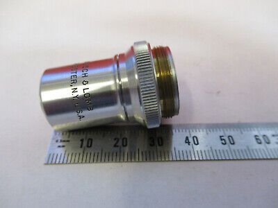 BAUSCH LOMB PHASE CONTRAST OBJECTIVE 10X MICROSCOPE PART AS PICTURED Q3-B-67