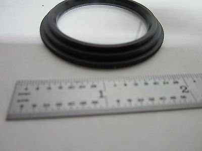 MICROSCOPE PART WINDOW COVER ILLUMINATOR OPTICS AS IS BIN#M8-34