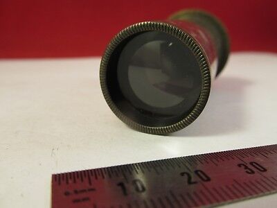 ANTIQUE BRASS LEMADERLEY FRANCE EYEPIECE 4C MICROSCOPE PART AS PICTURED #66-A-47