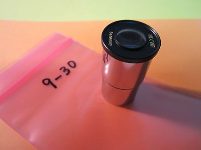 MICROSCOPE PART EYEPIECE GERMANY OPTICS BIN#9-30