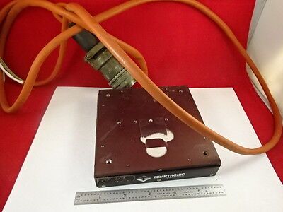 MICROSCOPE PART HEATED SPECIMEN TABLE STAGE TEMPTRONIC  AS IS B#29-A-01