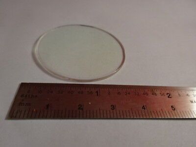 OPTICAL COATED WINDOW LENS FLAT OPTICS AS IS &4B-A-19