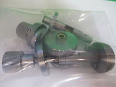 TIYODA TOKYO JAPAN SET of KNOBS MICROSCOPE PART AS PICTURED &R7-B-02