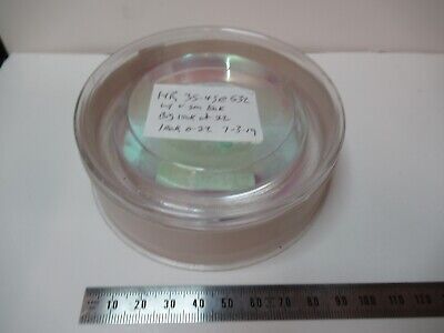 ZYGO OPTICAL FLAT FUSED SILICA COATED HR 532nm LASER OPTICS as pictured &83-B-06