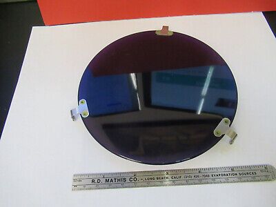 OPTICAL HUGE PLASTIC FILTER VIOLET PLATE OPTICS AS PICTURED &A7-B-31