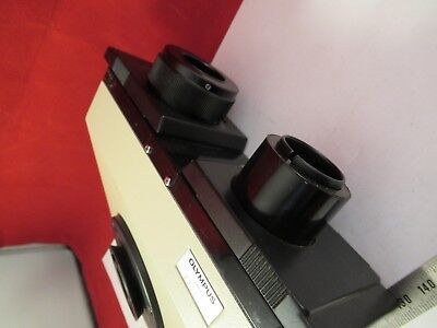 OLYMPUS JAPAN BINOCULAR HEAD MICROSCOPE PART OPTICS AS PICTURED &FT-2-42