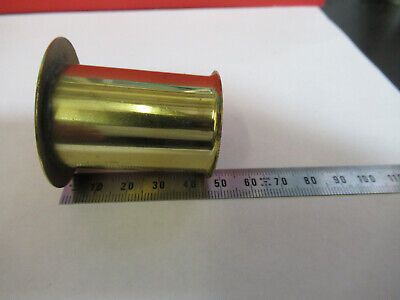 ANTIQUE BAUSCH LOMB BRASS UNKNOWN ASSEMBLY MICROSCOPE PART AS PICTURED #mB7-A-36