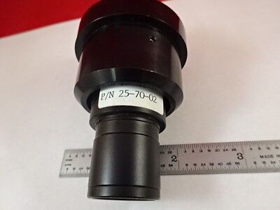 MICROSCOPE PART 25-70-02 CAMERA ADAPTER PHOTO EYEPIECE OPTICS AS IS #D3-A-15