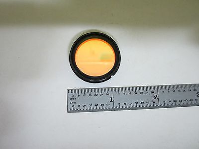 MICROSCOPE PART OPTICAL FILTER OPTICS AS IS BIN#U2-B-17