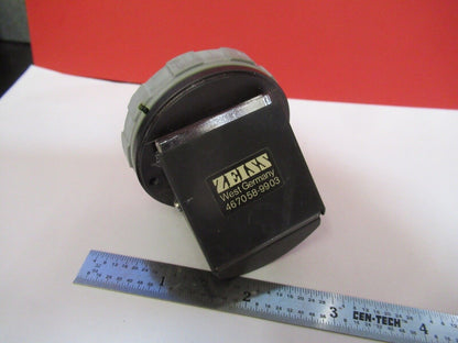 ZEISS GERMANY IRIS DIAPHRAGM 467058-9903 MICROSCOPE PART AS PICTURED &4B-A-24