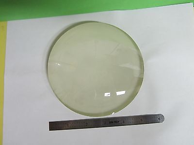 OPTICAL LARGE WEIRD GLASS LENS IRIDESCENT LASER OPTICS BIN#43-03