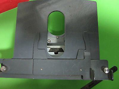 MICROSCOPE OPTICS PART STAGE FOR PARTS AMERICAN OPTICS  OPTICAL BIN#4T