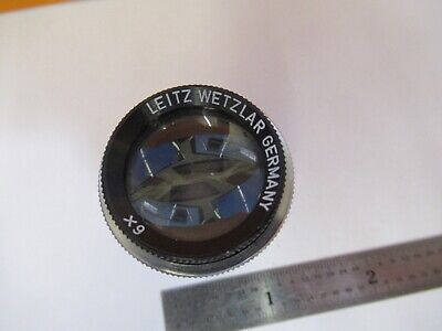 LEITZ GERMANY LENS EYEPIECE OCULAR RARE 6X MICROSCOPE PART AS PICTURED &4T-A-47