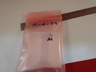 TRUNCATED PLASTIC PREFORM for MIRROR OPTICAL LASER OPTICS AS IS &81-A-59