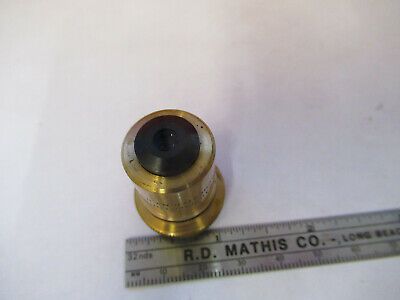 ANTIQUE BAUSCH LOMB APO 10X OBJECTIVE MICROSCOPE PART AS PICTURED &8z-a-111