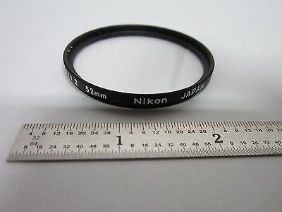 MICROSCOPE PART NIKON SOFT 2 52 mm FILTER ?? LENS OPTICS BIN#F6-18